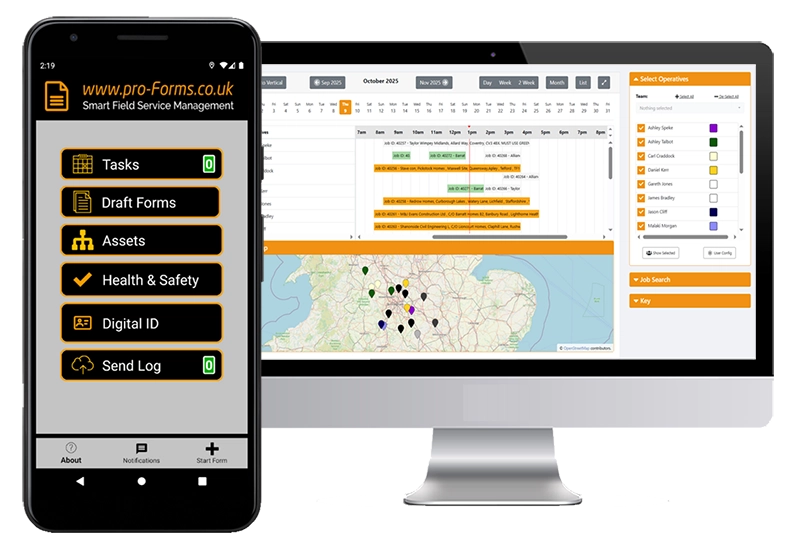 UK hosted Field Service and Enterprise Asset management software