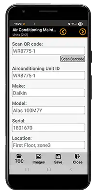 Android mobile app